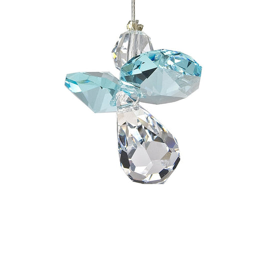 Crystal Guardian Angel - Aquamarine